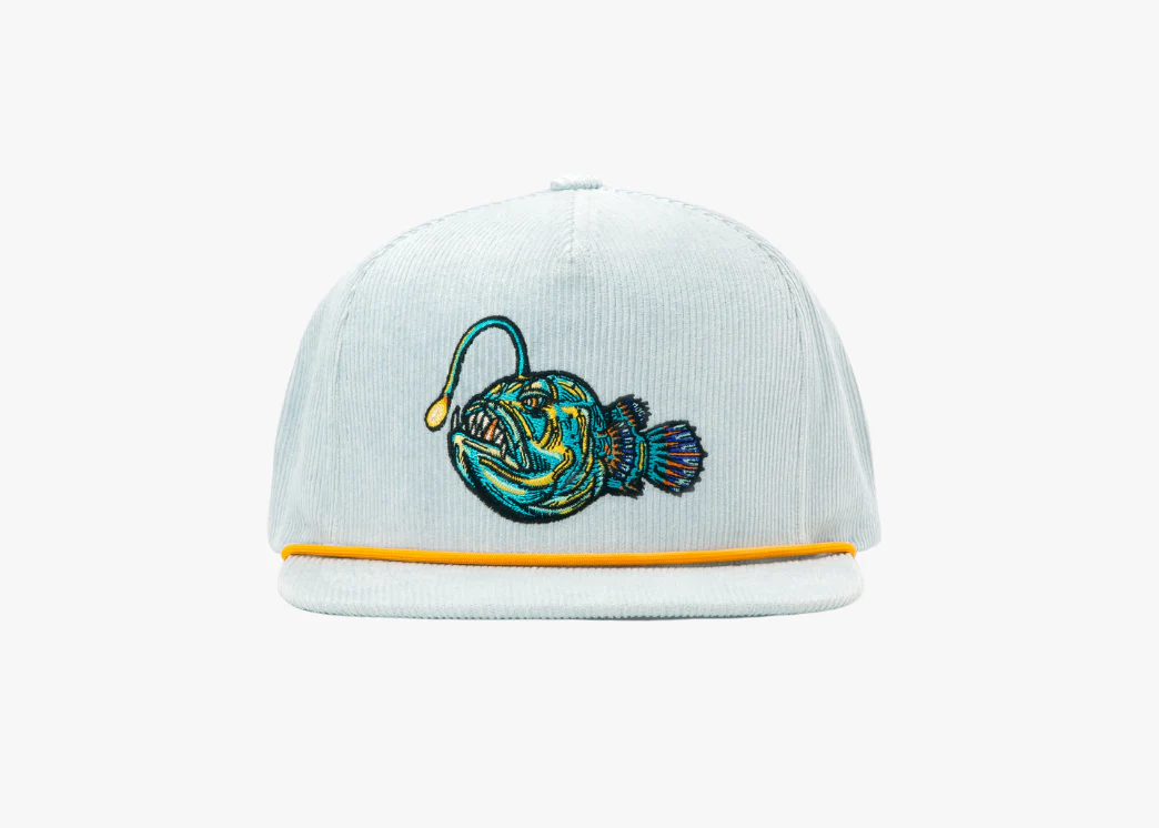Anglerfish Flat Brim Corduroy Hat - Image 4